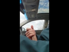 Jacking off while driving - Screenshot 1 of 16 - Masturbate