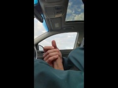 Jacking off while driving - Screenshot 3 of 16 - Big Cock