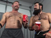 Preview 4 of Handsome Hunk Colby Jansen Jerks Off Dick With Bearded Jax
