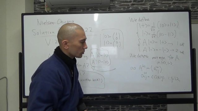Solution for Exercise 2.2, Nielsen-Chaung, Quantum Computation and Quantum Information
