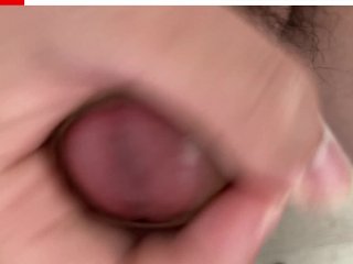 ゲイの張り裂けそうなチンポのオナニー動画／Masturbation video of a gay cock that seems to be torn apart