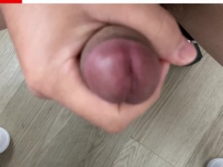 至近距離チンポが射精する瞬間／The moment when a close-range cock ejaculates