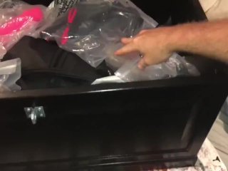 Our Always Expanding Adult Toy Collection Thanks To Our Viewers And Pornhub Earnings