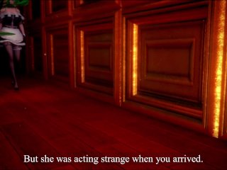 Fox maid in Futa mansion 3D