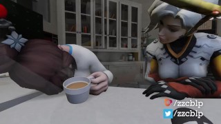 Zccblp - Naughty Mercy Experiments Continues