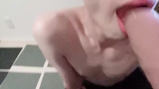 [Spats Blow] Please look forward to the video that you can lick a lot with a subjective blow job