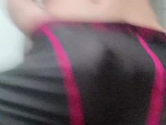 【ベランダ✖️スパッツ✖️亀頭バイブ】人に見られるかもしれない状況で気持ち良くなるイケメン社会人 - Screenshot 11 of 16 - Veranda