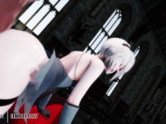 Nier Automata - 2B Energetic Doggystyle [4K UNCENSORED HENTAI]