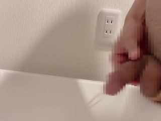 【横からおしっこ】イケメン社会人のおしっこ