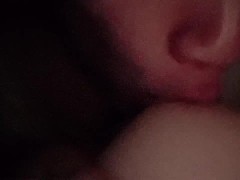 【女性向け】深夜のベッド、寝てる彼女のおっぱいを舐め続けるイケメン社会人 - Screenshot 9 of 16 - Boobs