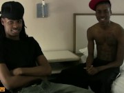 Preview 3 of Dontrez Gets Some Good Dick and Facial from Hoody LaVaye