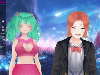 Hentai Vtuber Couple Cam Stream~MagicalMysticVA & ZenZer0 Chaturbate Stream! 11-12-21