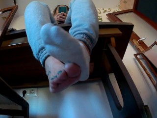 Как выглядят мои подошвы снизу!!