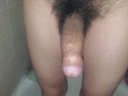 Preview 1 of Thick young cock hairy bush solo 20