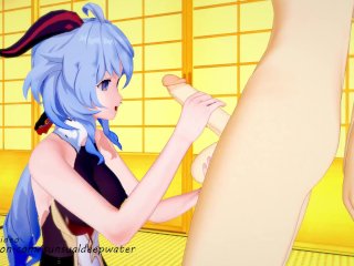 Genshin Impact GANYU wild hentai experience (3D HENTAI)