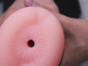 Preview 2 of I'll fuck your pussy like this plastic toy