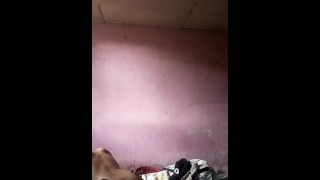 WE ARE ALONE AT HOME AND I RECORD IT