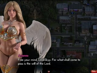 milfy city, gameplay, big dick, visual novel