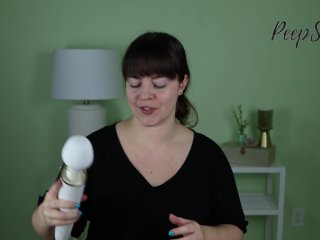Toy Review - Satisfyer Double_Wand-er Wand Vibrator - With 2 Attachment_Heads &App Control!