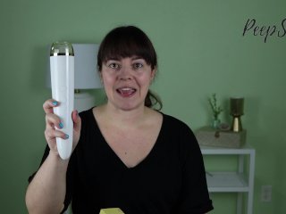 Toy Review - Satisfyer DoubleWand-er Wand Vibrator - With 2 Attachment_Heads & App Control!