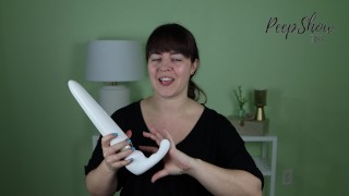 Toy Review Satisfyer Double Wand-Er Wand Vibrator With 2 Attachment Heads & App Control
