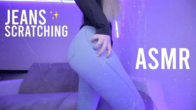 ASMR 👖❤️ JEANS SCRATCHING - новое видео на моем Onlyfans