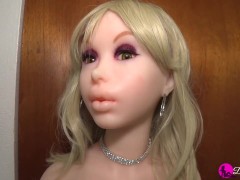 Video Deepthroat Facefuck For Sexy Silicone Doll Slave!