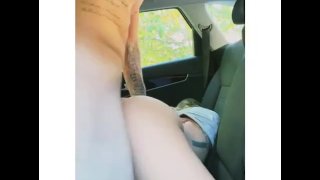 Onlyfans' New Test Couple Fucking Babymommas' Wet Pussy While Taking A Lunch Break In The Car