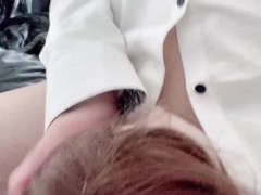 【手錠✖️イラマ】身動き取れない状況で喉奥までチンコを入れて動かす - Screenshot 15 of 16 - Situation