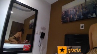 Filtered video of Colombian instagramer having sex with a follower from Medellin