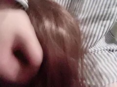【擬似イラマチオ】頭を掴んで前後に腰振り、喉奥までチンコを突っ込む - Screenshot 15 of 16 - Japanese