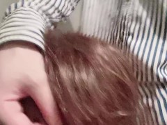 【擬似イラマチオ】頭を掴んで前後に腰振り、喉奥までチンコを突っ込む - Screenshot 7 of 16 - Throating