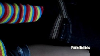OMG! My Boyfriend Almost Caught Me Playing W/ His Friends Big Dick While He Was In The Store