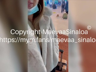 Maevaa Sinaloa - Chasse à l’homme à l’aéroport de Paris Orly un inconnu me baise dans les toilettes