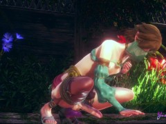 Zelda Yaoi Femboy - Link Anal Dildo (uncensored)