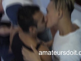 Two Australian Daddies Share Two Passive Amateurs In This At Home Group Sex Session