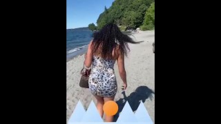 Seattle BIG BOOTY Brazilian Stripper Sex Tape JIGGLY BACKSHOTS