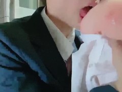 【女性向け】あの頃の青春を。11分間おっぱいを舐め続けるイケメン高校生「上手くできてるかな？」 - Screenshot 6 of 16 - Women