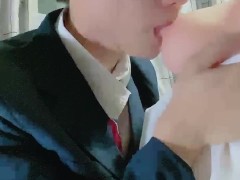 【女性向け】あの頃の青春を。11分間おっぱいを舐め続けるイケメン高校生「上手くできてるかな？」 - Screenshot 8 of 16 - High School