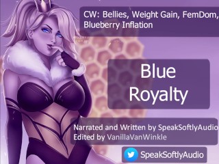 A Princess Bee's Royal Jelly makes you Bloat up into a Blueberry F/A