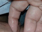 Preview 4 of Amazing Close-Up of cute teen fingering wet pussy until multiple orgasms!