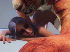 Teen Maya мeets an insatiable tiger Part 2 Wild life