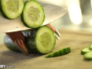 21 SEXTURY - Fuck My Perfectly Tight Ass Before You Go! With Shalina Devine and Kristof Cale screenshot number 1