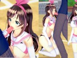 [Hentai Game Koikatsu! ]Have sex with Big tits Vtuber Kizuna AI blow job.3DCG Erotic Anime Video.