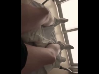 amateur, solo male, hospital, vertical video