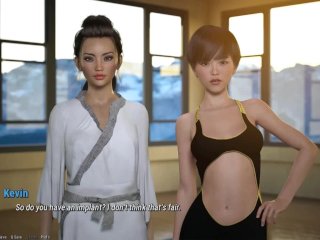 sexy girls, asian girl, 3d, visual novel