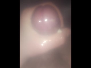 Closeup cumshot on camera lens