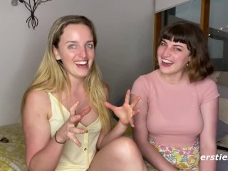 natural tits, ass, lesbian foot worship, library