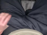 Preview 1 of Touching My Big White Cock Home Alone