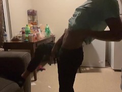 Follando en la noche con dos chicas
